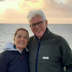 Reisleiders Jan Feskens & Gisela Geromont