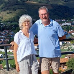 Reisleiders Rynk van der Woude en Jikkie Taekema