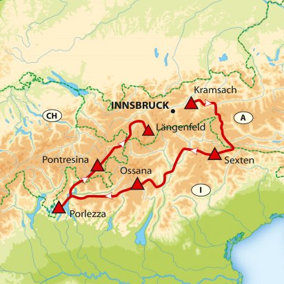 Kramsach - Längenfeld