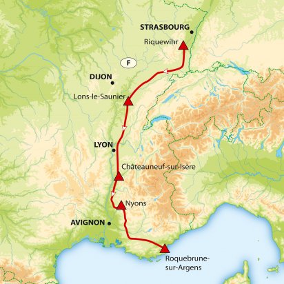 Riquewihr – Roquebrune-sur-Argens