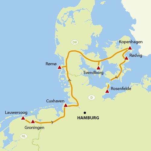 Fietsreis van Waddenzee tot Oostzee Actieve rondreizen