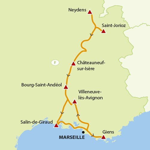 Fietsreis naar de Méditerranée Actieve rondreizen