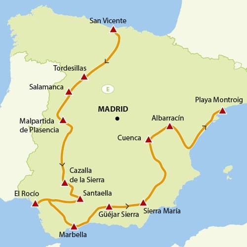 Grand Tour Spanje Rondreizen