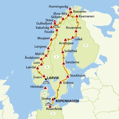 Noordkaap & Lofoten Rondreizen