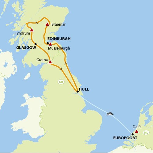 Royal Edinburgh & Highlands Thema-rondreizen