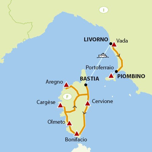 Corsica & Elba Klein & Fijn rondreizen