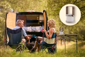 Boek een reis en krijg een campinglantaarn t.w.v. &euro; 29,95 cadeau!