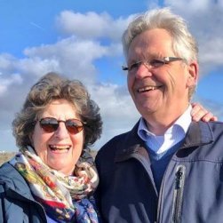 Reisleiders Jos Penninx en Alie Schreurs