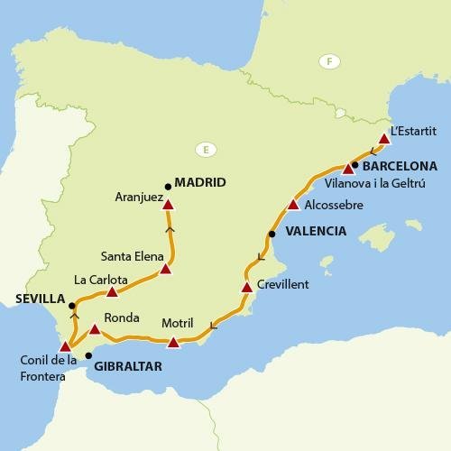 Andalusië Winterzon