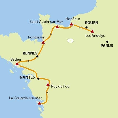 Fietsreis Seine & Atlantique Actieve rondreizen